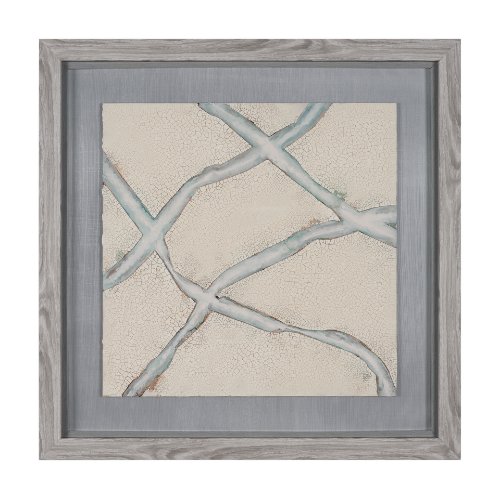 15009 - Fragment II by Studio M a handmade Original Framed Artwork under Glass