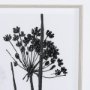 15010 - Floral Silhouette I by Mercana Studio Hand Embellished Textured Framed Art Print Matted under Glass