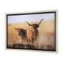 15017 - Young and Old Highlander by Mercana Studio Hand Embellished Framed Photo Art Print Matted under Glas