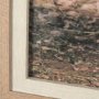 15022 - Walking Away by Mercana Studio a Hand Embellished Textured Framed Photo Art Print Matted under Glass