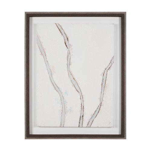 15054 - Blue Williow II by Studio M a Framed handmade Original Artwork