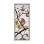 102596-FL - Birds & Apples I by Mercana Studio a Hand Embellished Textured Framed Canvas