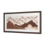 15032 - Red Rock View I by Studio M a handmade Original Framed 3D Textured Artwork under Glass