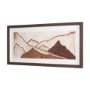 15033 - Red Rock View II by Studio M a handmade Original Framed 3D Textured Artwork under Glass