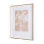 15052 - Flower Silhouette-Jasmine by Mercana Studio Hand Embelished Framed Art Print Matted under Glass