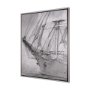 102600-FL - Tall Ship II by Mercana Studio a Hand Embellished Textured Framed Canvas