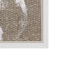 102601-FL - Woven Textile by Mercana Studio a Hand Embellished Textured Framed Canvas