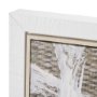 102601-FL - Woven Textile by Mercana Studio a Hand Embellished Textured Framed Canvas