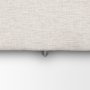 70474 - Halston Small Ottoman Oatmeal Performance Fabric
