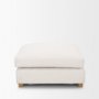70476 - Halston Large Ottoman Oatmeal Performance Fabric