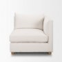 70482 - Halston Right Arm Sectional Piece Oatmeal Performance Fabric