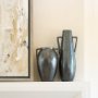 70080 - Kora Medium Dark Metallic Double Ear Vase