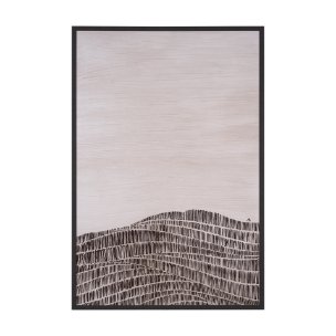 Delineation I by Mercana Studio a Hand Embelished Textured Framed Art Print