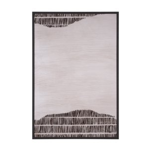 Delineation II by Mercana Studio a Hand Embelished Textured Framed Art Print