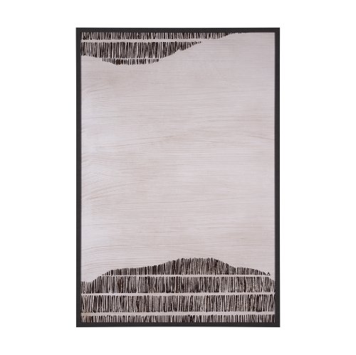 15071 - Delineation II by Mercana Studio a Hand Embelished Textured Framed Art Print