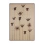 15076 - Spark I (Tan) by Mercana Studio a Hand Embellished Textured Framed Art Print
