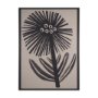 15078 - Simple Floral-Bloom by Mercana Studio a Hand Embellished Textured Framed Art Print