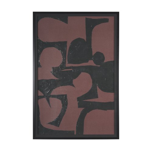 15081 - Tempelhof by Mercana Studio a Hand Embellished Textured Framed Art Print Matted under Glass