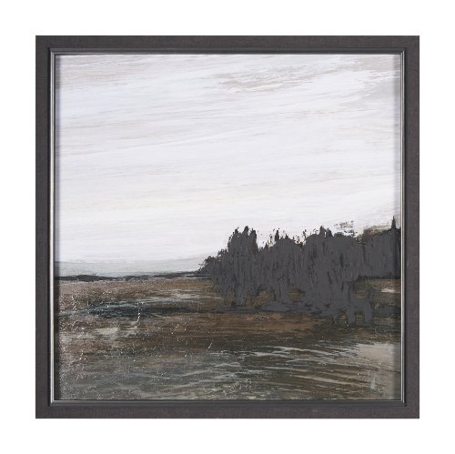 15084 - Cloudy Day II by Mercana Studio a Hand Embellished Textured Framed Art Print