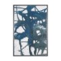 102605-FL - Tributary II by Mercana Studio a Hand Embellished Textured Framed Canvas