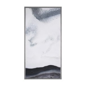 Storm Surge II  by Mercana Studio a Hand Embellished Textured Framed Canvas