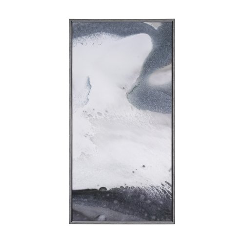 102608-FL - Storm Surge III by Mercana Studio a Hand Embellished Textured Framed Canvas