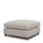 70477 - Halston Large Ottoman Light Gray Performance Fabric