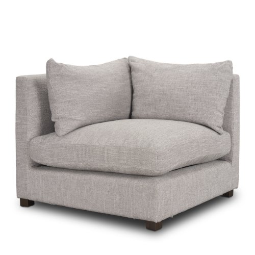 70485 - Halston Corner Light Grey Performance Fabric