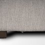 70475 - Halston Small Ottoman Light Gray Performance Fabric