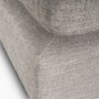 70477 - Halston Large Ottoman Light Gray Performance Fabric