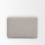 70475 - Halston Small Ottoman Light Gray Performance Fabric