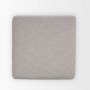 70477 - Halston Large Ottoman Light Gray Performance Fabric
