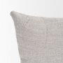 70487 - Halston Arm Pillow Light Gray Performance Fabric