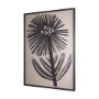 15078 - Simple Floral-Bloom by Mercana Studio a Hand Embellished Textured Framed Art Print