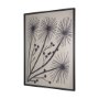 15079 - Simple Floral-Grow by Mercana Studio a Hand Embellished Textured Framed Art Print