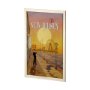 15121 - New Jersey Go USA (XL) by Mercana Studio a Hand Embellished Decograph Framed Art Print under Glass