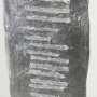 15108 - Random Lines Silver Flood by Studio M a Handmade Original Framed Artwork under Glass