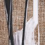 15122 - Meshy I by Mercana Studio a Hand Embellished Textured Framed Art Print