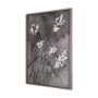 15125 -  Wildflowers I Charcoal by Mercana Studio a Hand Embellished Textured Framed Art Print