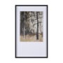 15130 - Forest View II by Mercana Studio a Hand Embellished Textured Framed Art Print Matted under Glass
