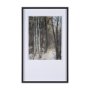 15132 - Forest View IV by Mercana Studio a Hand Embellished Textured Framed Art Print Matted under Glass