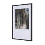 15132 - Forest View IV by Mercana Studio a Hand Embellished Textured Framed Art Print Matted under Glass
