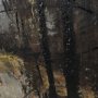 15132 - Forest View IV by Mercana Studio a Hand Embellished Textured Framed Art Print Matted under Glass