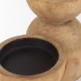 70543 - Aleena Wooden Candle Holder (Set of 2)
