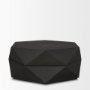 70567 - Arreto 36" Hexagonal Hinged Solid Wood Top and Base Coffee Table 