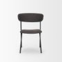 70253 - Corey Dining Chair w/ Gray Fabric & Matte Black Metal