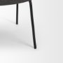 70253 - Corey Dining Chair w/ Gray Fabric & Matte Black Metal