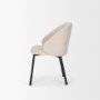 70254 - Shannon Dining Chair w/ Oatmeal Fabric & Matte Black Metal