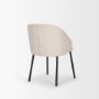70254 - Shannon Dining Chair w/ Oatmeal Fabric & Matte Black Metal