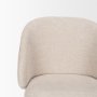 70254 - Shannon Dining Chair w/ Oatmeal Fabric & Matte Black Metal